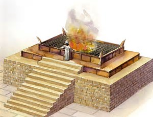 Image result for hebrew altar of burnt offerings images