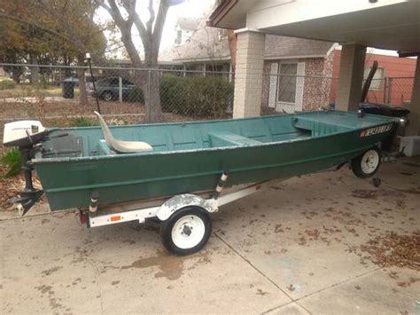 Wide And Deep 14 Flat Bottom Boat 1800 Marbach 410