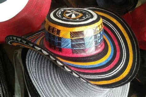 Sombrero Vueltiao Colores Colombia De Caña Flecha 15 Vueltas En Venta