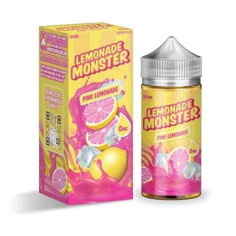 Lemonade Monster Synthetic Pink Lemonade 100ml Lemonade Monster