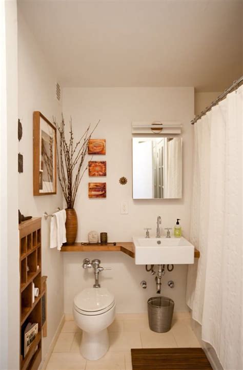 40 Stylish And Functional Small Bathroom Design Ideas Small Space