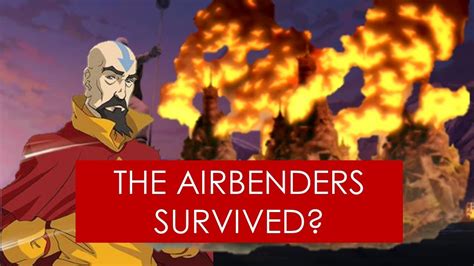Explained Did Any Airbenders Survive The Air Nomad Genocide Avatar
