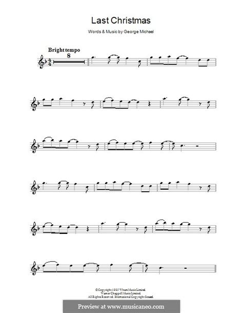 Download and print last christmas sheet music for klavier akkorde/texte by wham! Last Christmas (Wham!) by G. Michael - sheet music on ...