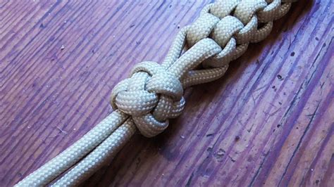 Maybe you would like to learn more about one of these? How To Tie A Four Strand Crown And Diamond Knot | Diamond ...