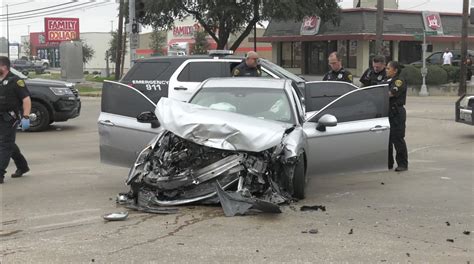 Video 120 Mph Police Chase Ends In Violent Crash In Northeast Houston