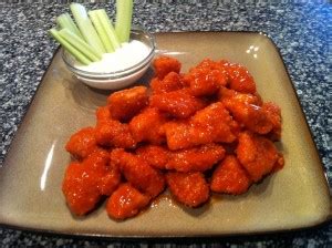 It's tough to beat a good plate of saucy boneless wings! Recipe: Boneless Buffalo Wings - Scott Roberts Hot Sauce ...