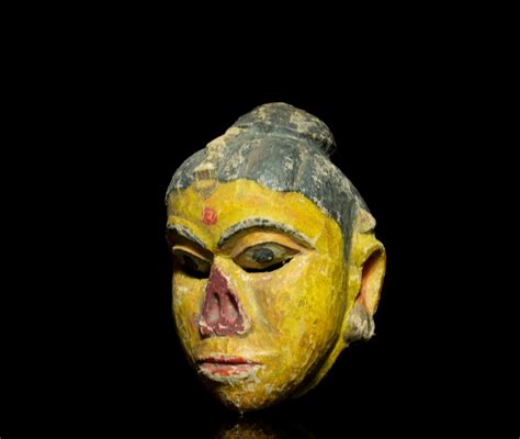 An Indian ceremonial mask of Shurpanakha, 19th century - Duveen