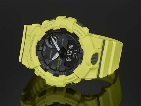 * the app screens shown in this example are for an iphone. Casio G-Shock GBA-800 Watches With Fitness Tracking ...