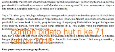 Surat undangan bahasa sunda tentang perpisahan dari sekolah untuk. Pidato Bahasa Sunda Tentang 17 Agustus Pendek - Gambar ...