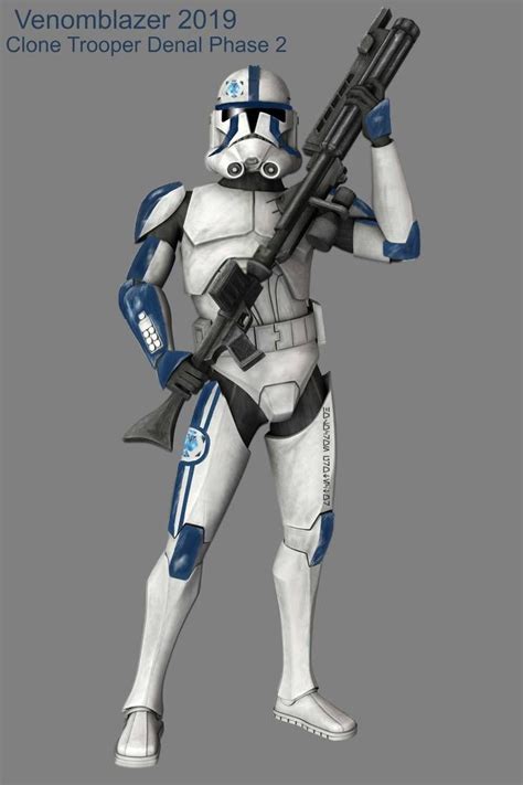 Clone Trooper Denal Phase 2 By Venomblazer On Deviantart Star Wars
