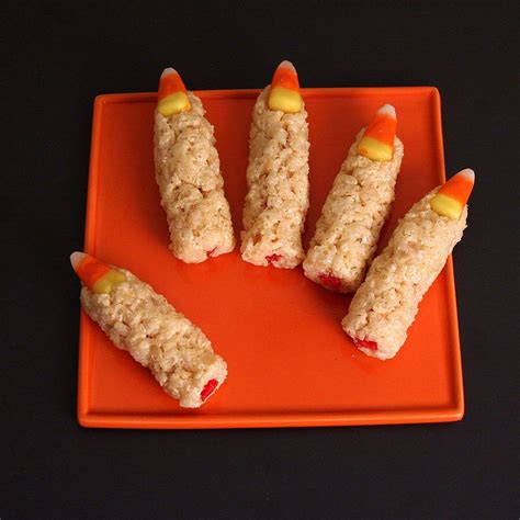 Crispy Fingers Halloween Desserts Halloween Rice Crispy Treats