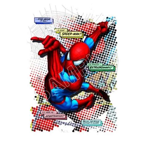 Spider - Man T Shirt Iron on Transfer Decal #8