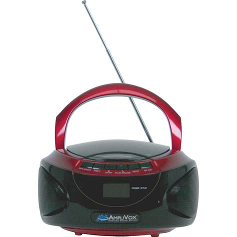 Amplivox Aplsl1071 Listening Center With Bluetooth Cd Boombox With Am Fm Radio 1 Each