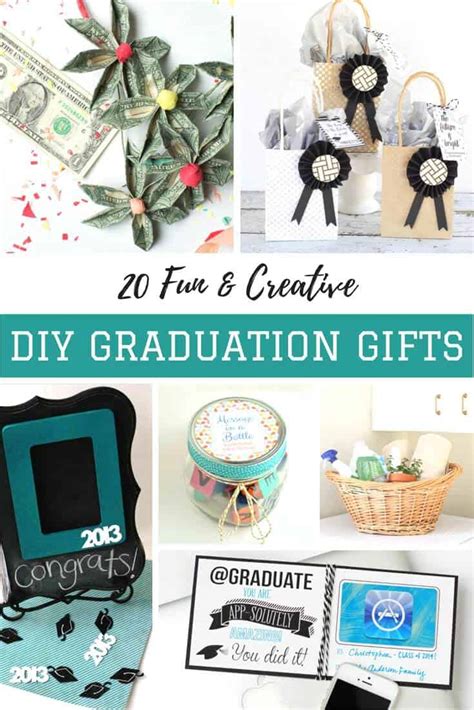 Maybe you would like to learn more about one of these? 20 Unique Ideas for a DIY Graduation Gift - diycandy.com
