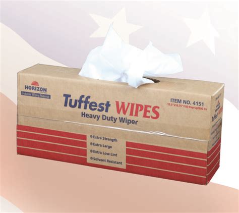 0557 Spunlace Tuffest Wipes Horizon Industries