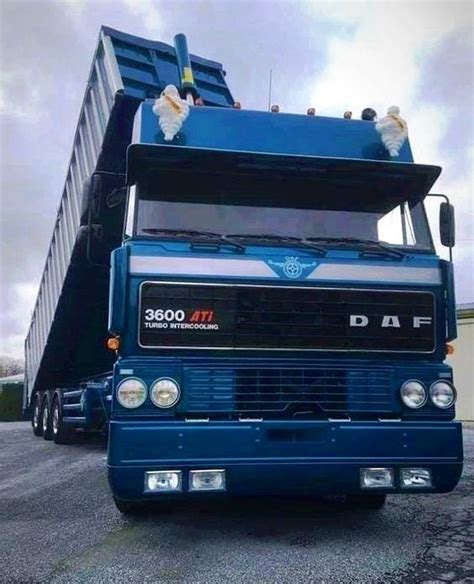 Daf 3600 Ati Semi Trailer Tipper In 2020 Cars Trucks Old Trucks