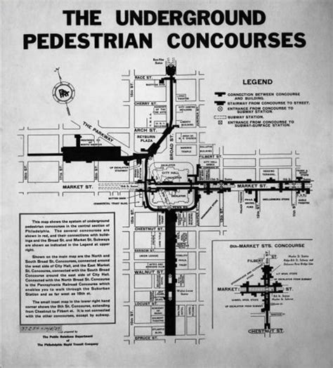 Encyclopedia Of Greater Philadelphia Underground Pedestrian Concourses
