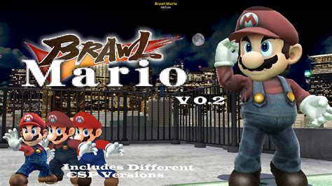 Brawl Mario Super Smash Bros Wii U Mods