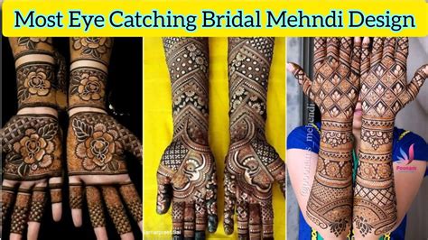 Most Eye Catching Bridal Mehndi Designbeautiful Bridal Henna Designs
