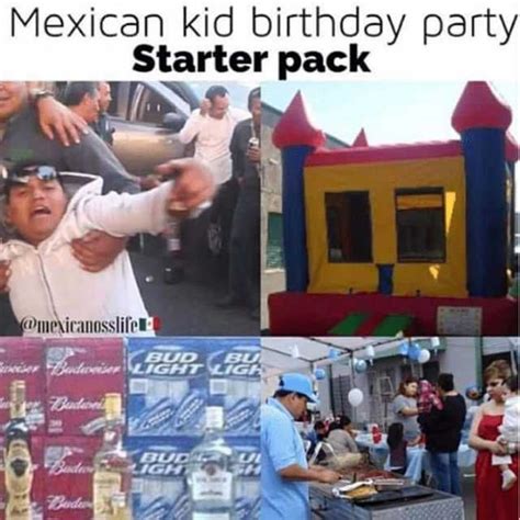 Mexican Kid Birthday Party Starter Pack Starterpacks
