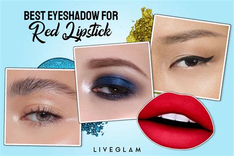 Best Eyeshadow Ideas To Match With Red Lipstick Liveglam