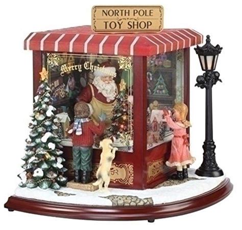 145 Amusements Led Lighted Animated And Musical North Pole Christmas