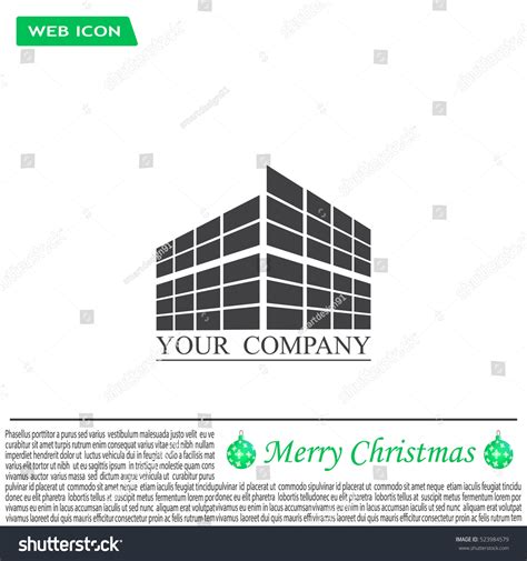 Buildings Icon For Company Royalty Free Stock Vector 523984579