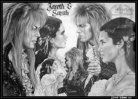 Labyrinth Jareth And Sarah By Drawclub On Deviantart