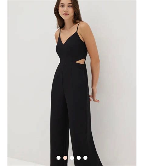 Anissa Padded Cut Out Jumpsuit Womens Fashion Dresses And Sets Jumpsuits On Carousell