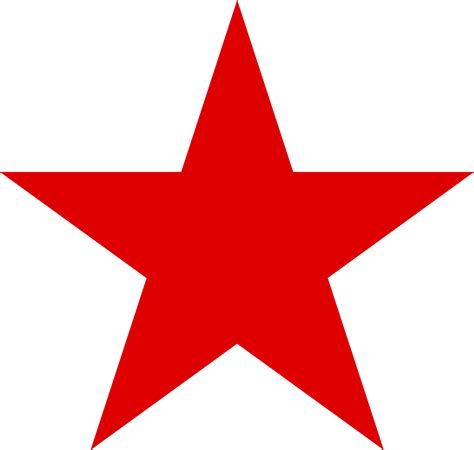 Red star PNG images free download png image