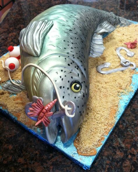 Desserts By Dawn Adams 27th Birthday Fish Cake