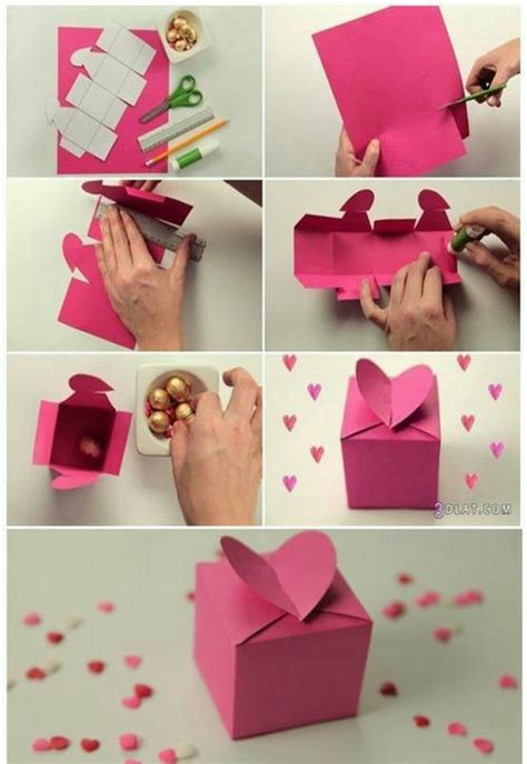 Inexpensive and easy gift ideas to give friends for birthday or any occasion. DIY Heart Box Craft Pictures, Photos, and Images for ...