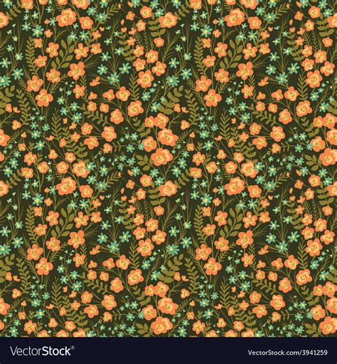 Floral Seamless Pattern Royalty Free Vector Image