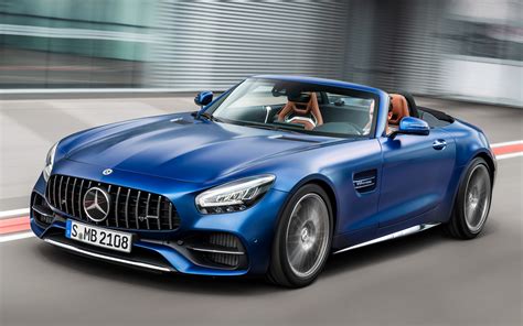 2019 Mercedes Amg Gt C Roadster Wallpapers And Hd Images Car Pixel
