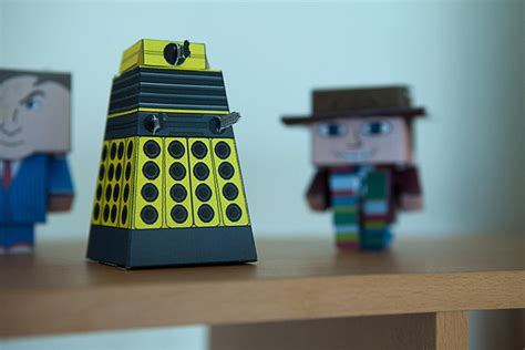Dalek Papercraft A Photo On Flickriver