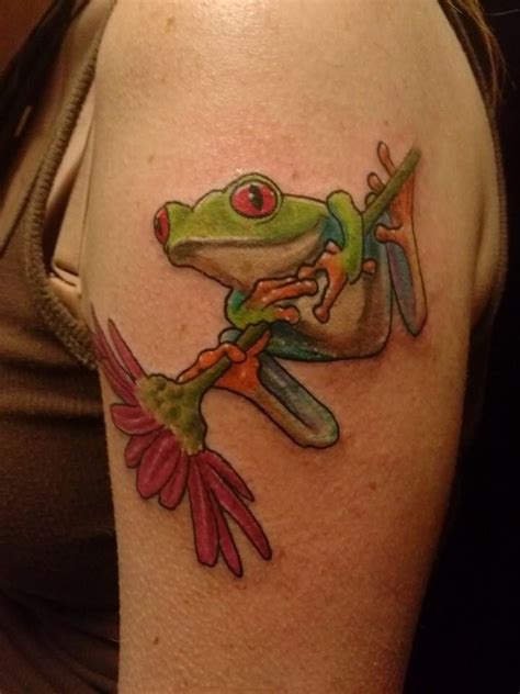 My New Frog Tattoo Tree Frog Tattoos Skull Tattoos Animal Tattoos