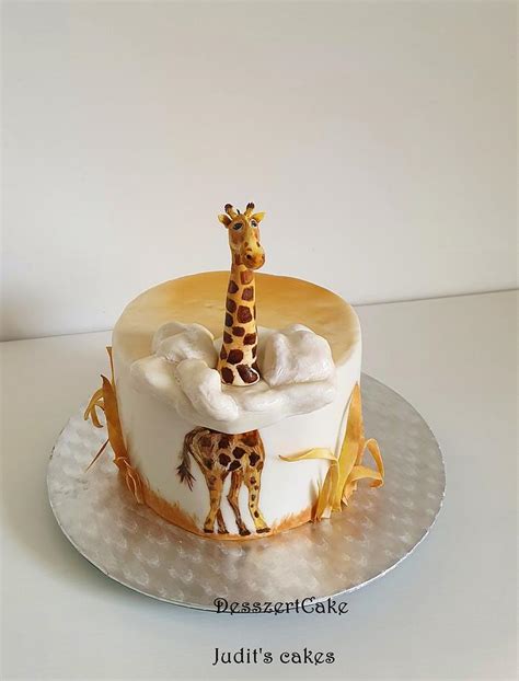 Giraffe Cake Decorated Cake By Judit Cakesdecor