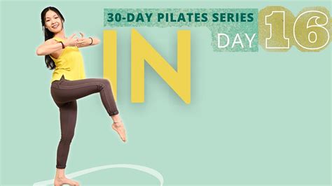 Day 16 15 Min Barre Pilates Workout 30 Day Pilates Workout Challenge