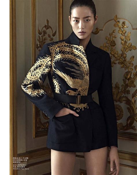 Liu Wen In Vogue China December 2012 By Karim Sadli