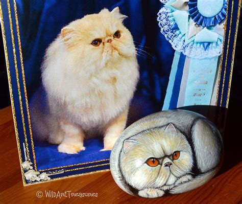 There are monuments to cats all over to the memory of trim the best and most illustrious of his race the most affectionate of. Pet Memorial Gifts, Persian Cat Rock - pinned by pin4etsy ...