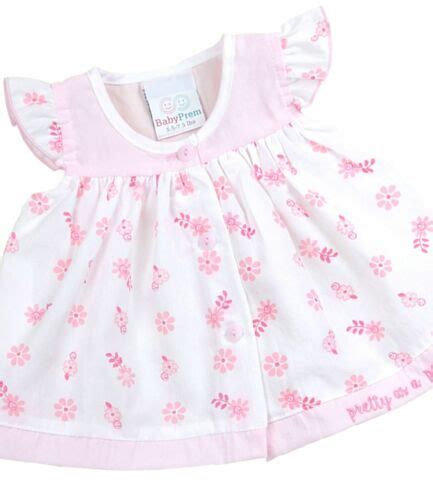 Babyprem Premature And Newborn Baby Dress Set Girls Pink Outfit 5 75lb 7