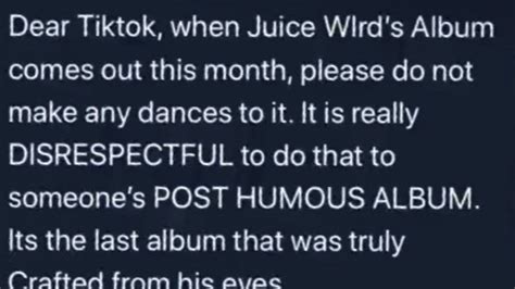 Petition · Dont Allow Juice Wrlds New Album To Be On Tiktok ·