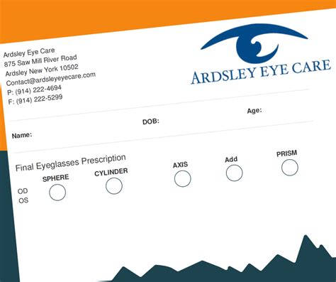 understanding your glasses prescription — ardsley eye care optometrist eye exams glasses