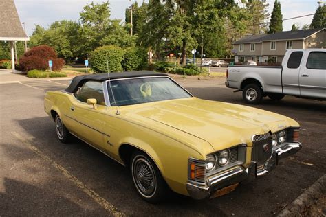 Old Parked Cars 1971 Mercury Cougar Xr7 Convertible