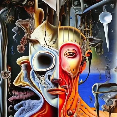 Salvador Dalis Painting Of I Can Make You Beautiful Openart