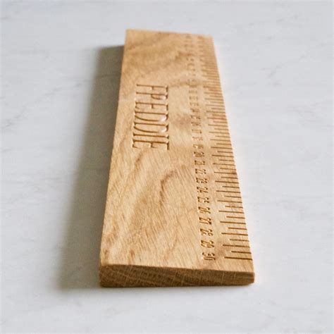 Personalised Wooden Rulers