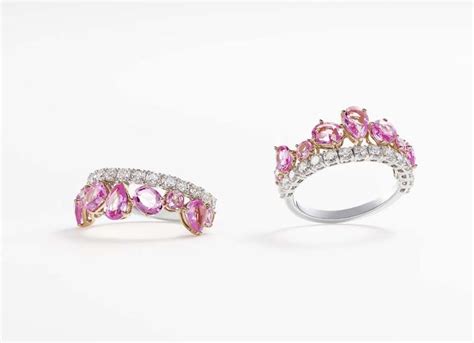William And Son Harnesses The Beauty Of Pink Sapphires In New Beneath The Rose Collection The