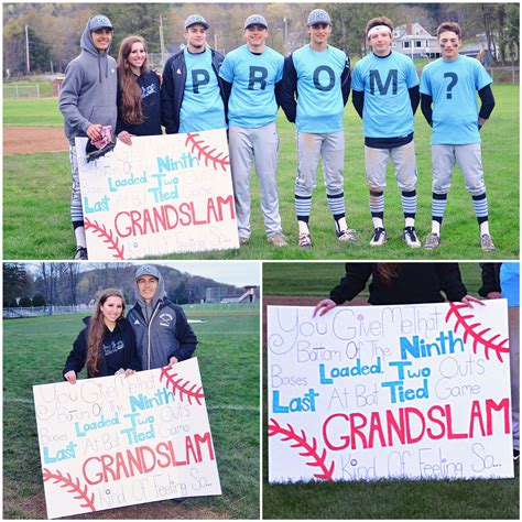 Baseball Promposal For Guys Prom Pictures Group Prom Pictures Couples Prom Couples Couple