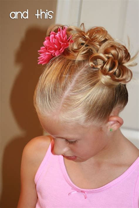 Simple Hairstyles For Little Girls Dance Hairstyles Girl Hairstyles
