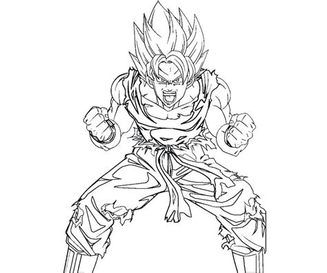 644 просмотра • 29 авг. Goku Super Saiyan 2 Coloring Pages at GetColorings.com ...